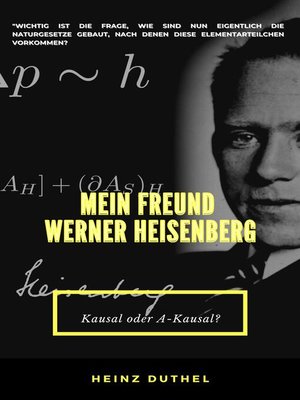 cover image of MEIN FREUND WERNER HEISENBERG